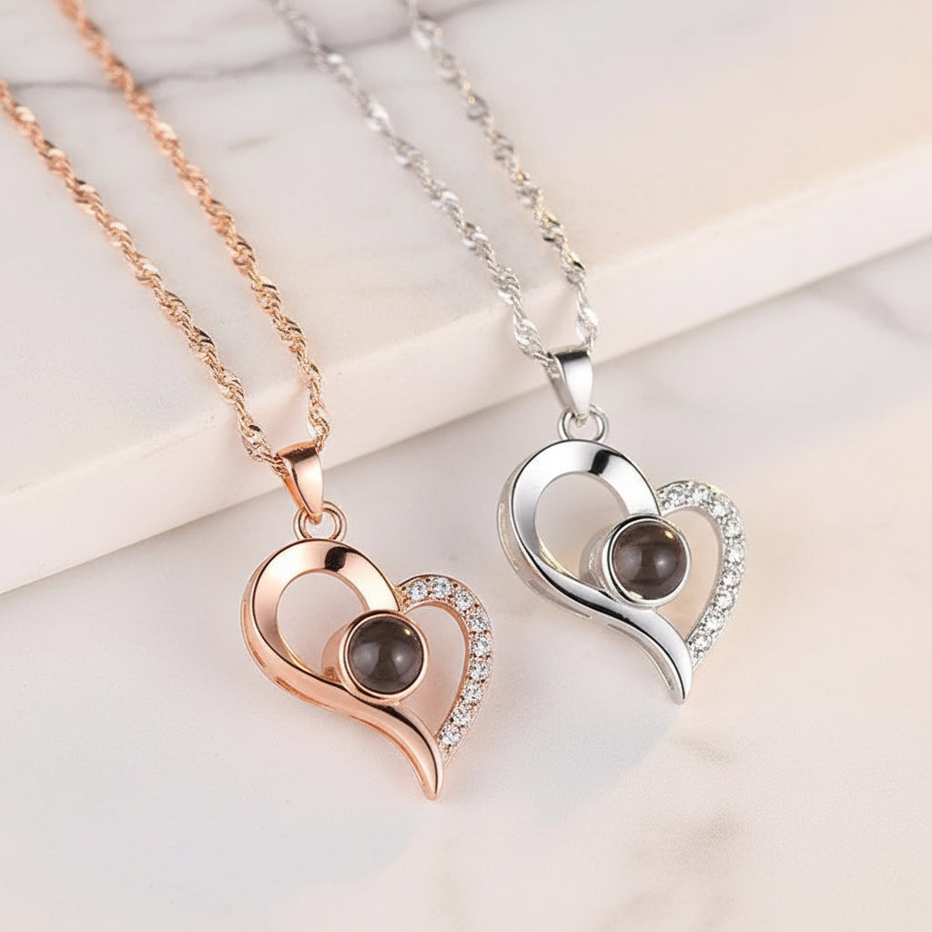 I Love You 100 Languages Necklace